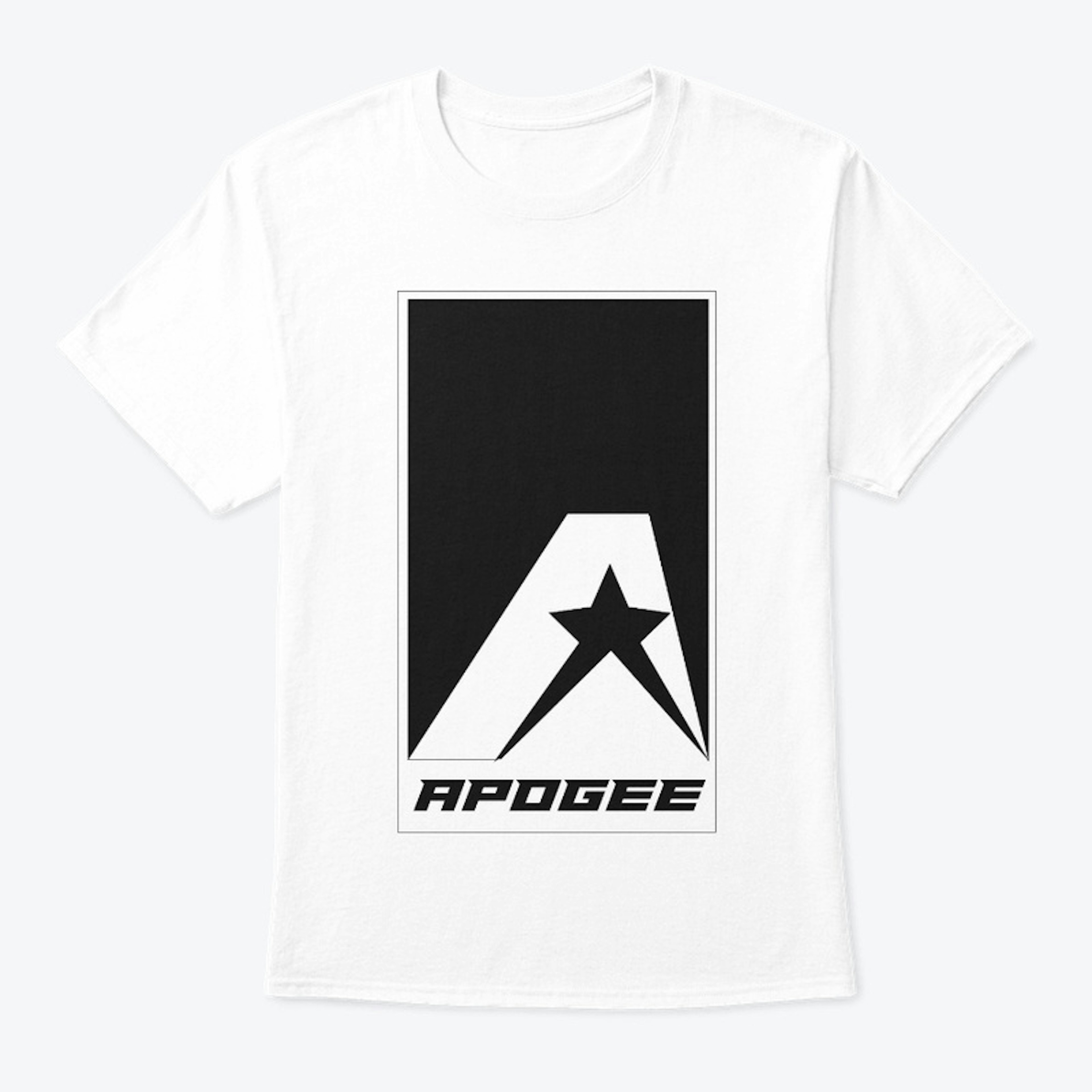 Apogee Logo white T 